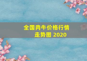 全国肉牛价格行情走势图 2020